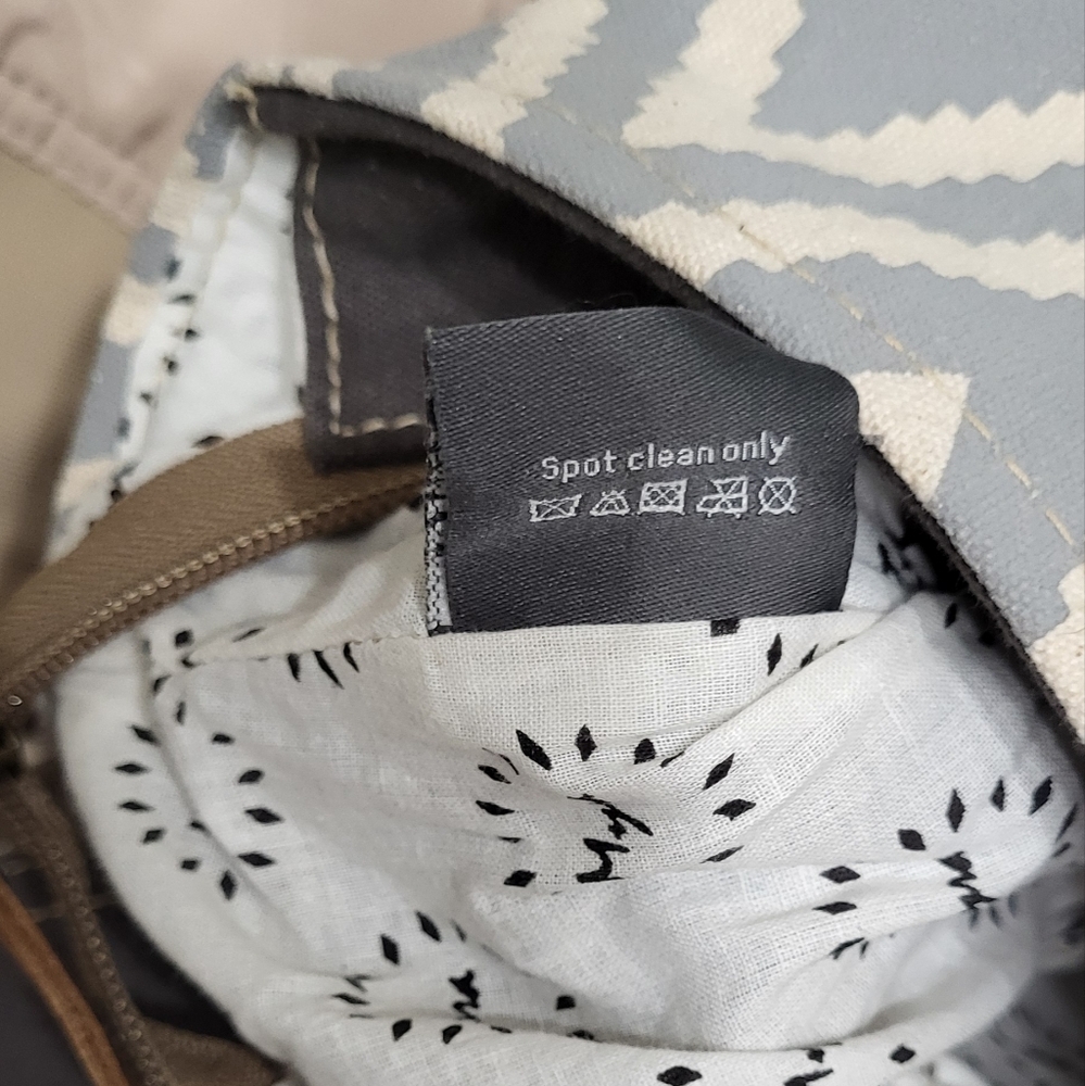 Myra Bag NWOT Artist's Impression Hairon Flapover Canvas & Leather Backpack - Picture 7 of 10